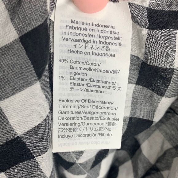 J.Crew Buffalo plaid tunic Small - Picture 3 of 4